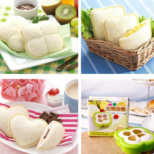 Sandwich Mold Four-Leaf Clover Love Bread Maker