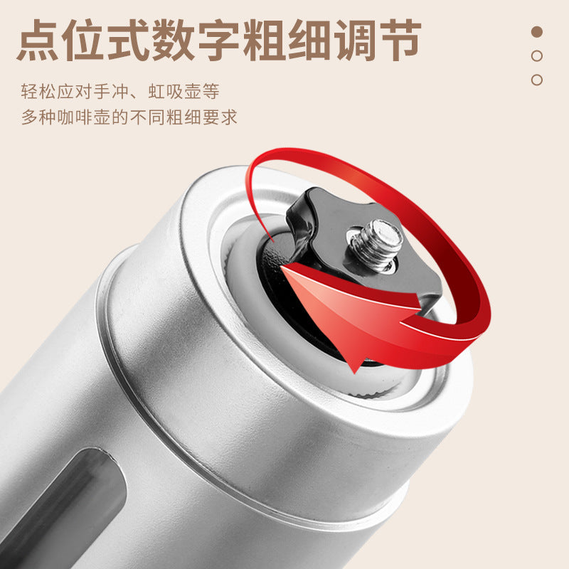 Stainless Steel Hand Grinder- Portable
