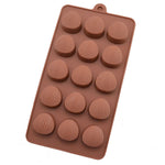 Diy Handmade Chocolate Mold Creative Silicone Ice Tray Ice Mold Ice Maker 15 Even Pine Nuts Mold Gel Mold