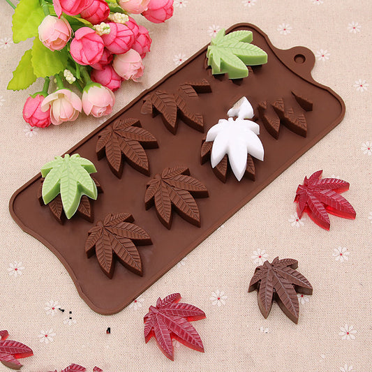 Diy leaf chocolate molds