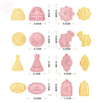 Cookie Mold 3d 3d Diy Plastic Suit Home Cake Cookie Press Type Baking Tool Cutter