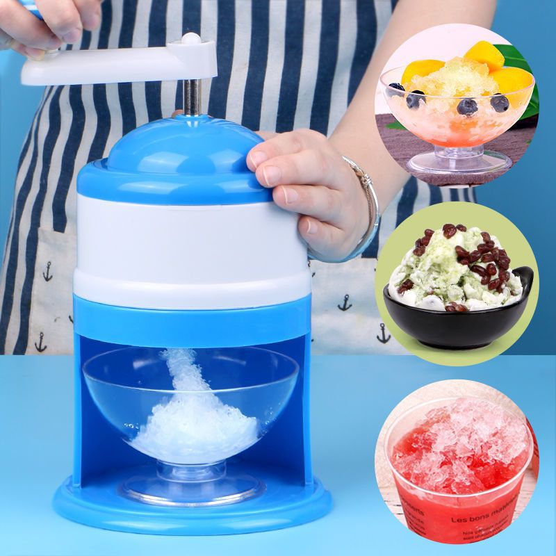 Hand crank ice crusher, shaved ice machine, smoothie machine, household small manual ice breaker, set up a spread, and the ice machine is the best for you