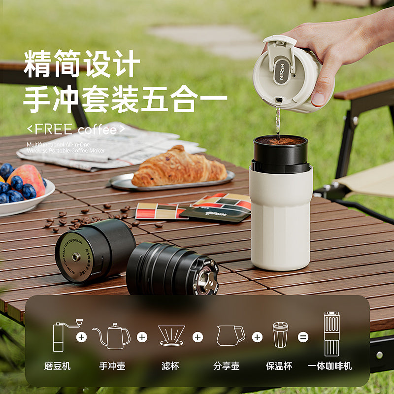 Portable coffee machine