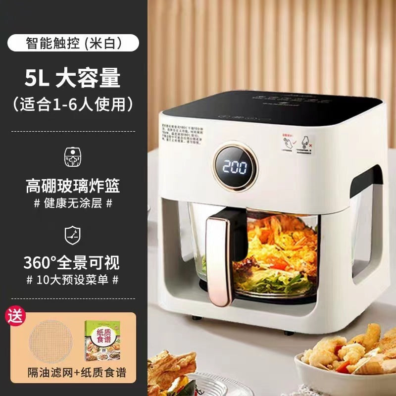 Glass Air Fryer for Healthy Cooking