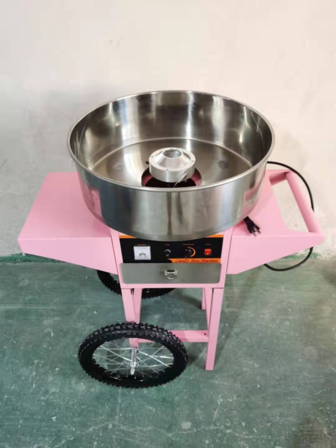 Fully automatic marshmallow machine mobile stall with marshmallow machine commercial electric small children's household special