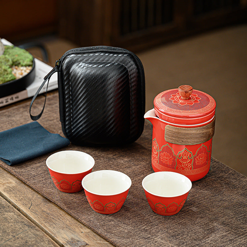 Portable Travel Kung Fu Tea Set