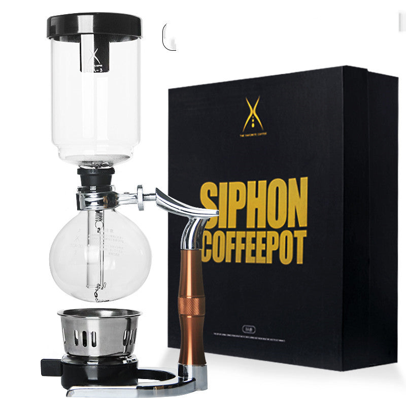Heated Glass Siphon Coffee Maker Set