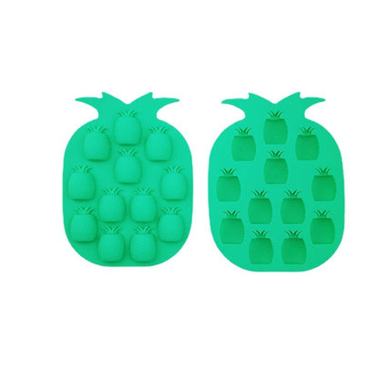 Ice Maker Mould Bar Party Drink Ice Tray Mold Pineapple Shape Ice Cube Freeze Mold Silicone Mold Kitchen Accessories