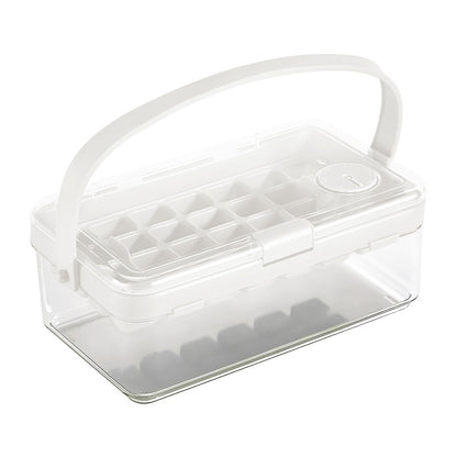 Food Grade Ice Maker Double-layer Push-type Silicone Ice Tray