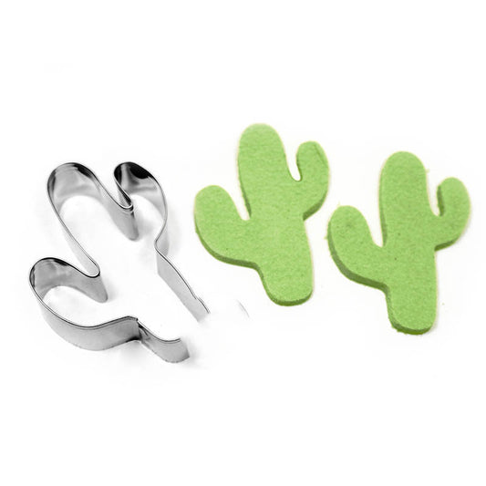 Cactus Shaped Cookie Cutter Mold Flip Sugar Cake Mold