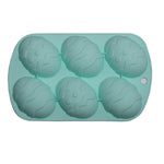 Six Easter Egg Molds Chocolate Silicone