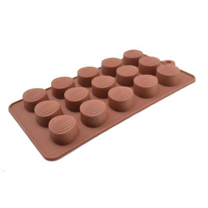 Diy Handmade Chocolate Mold Creative Silicone Ice Tray Ice Mold Ice Maker 15 Even Pine Nuts Mold Gel Mold