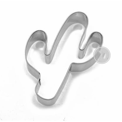 Cactus Shaped Cookie Cutter Mold Flip Sugar Cake Mold