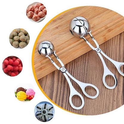 Model Meatball Maker Meat Kitchen Non Stick Spoon Stainless Steel Spoon