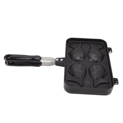 Taiyaki Fish Shape Cake Maker Non Stick Taiyaki Double Baking Pan Waffle Baking Mold