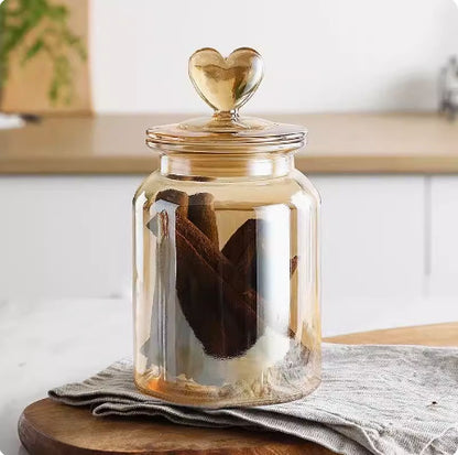 Multifunctional Sealed Storage Glass Jar