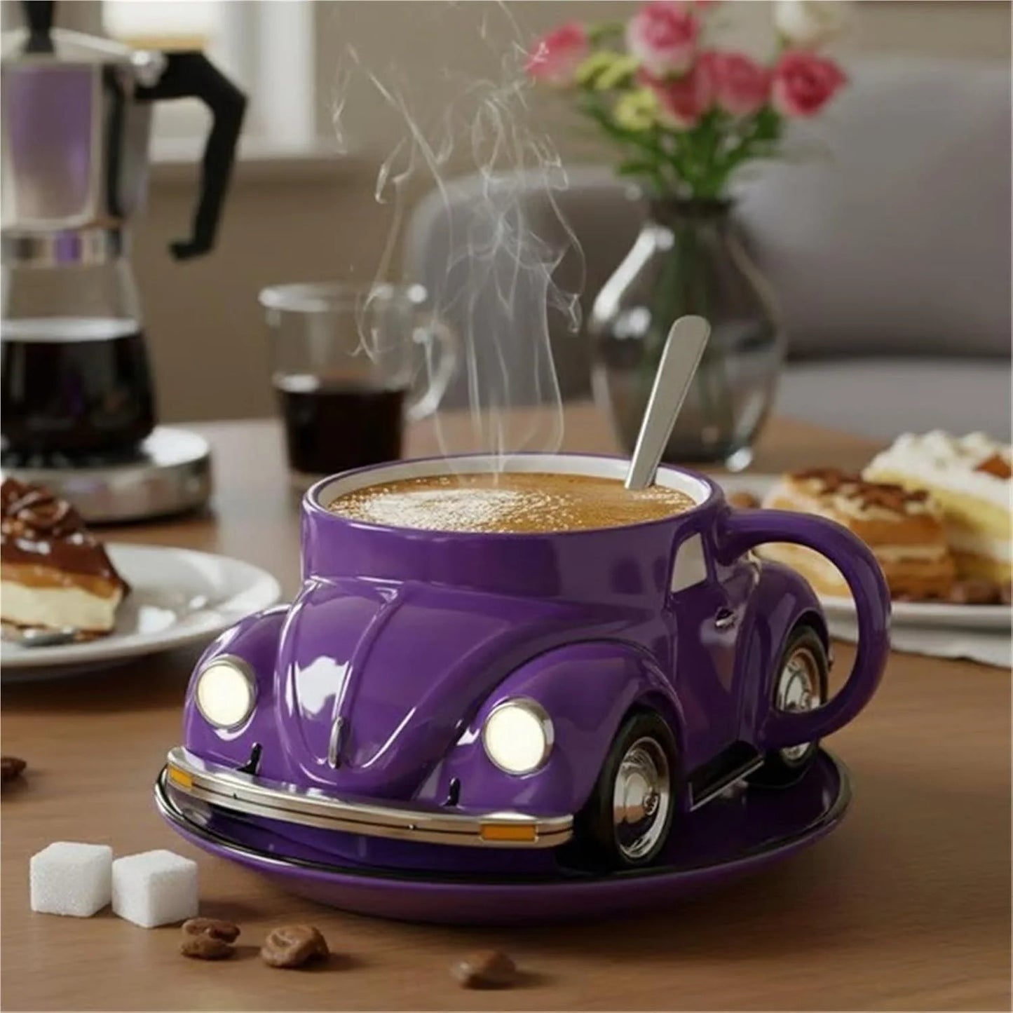 Beetle Shaped Coffee Mug