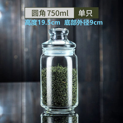 Ocean imported portable sealed glass jar