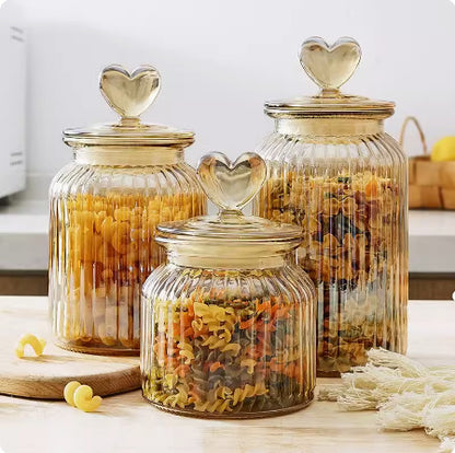 Multifunctional Sealed Storage Glass Jar