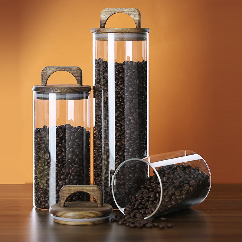 glass storage jars