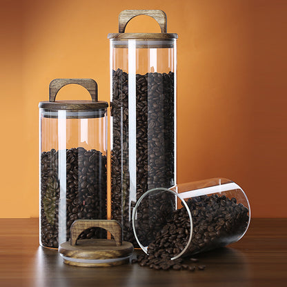 glass storage jars