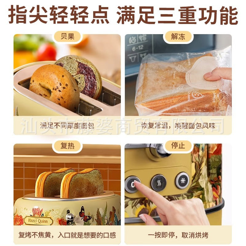 Stylish Retro Kitchen Toaster