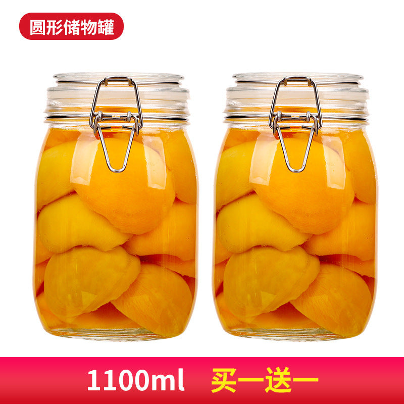 Sealed Jars, Glass Food Grade Bottles,