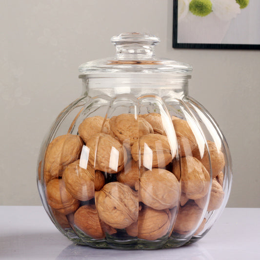 Small Pumpkin Shaped Jars