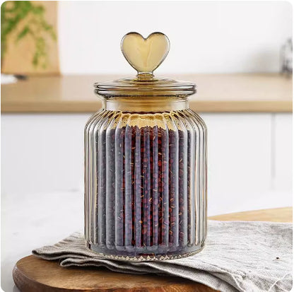 Multifunctional Sealed Storage Glass Jar