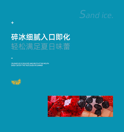 Hand shaved ice machine, household small manual shaved ice artifact, cotton smoothie ice machine, ice breaker, stall dedicated unplugged