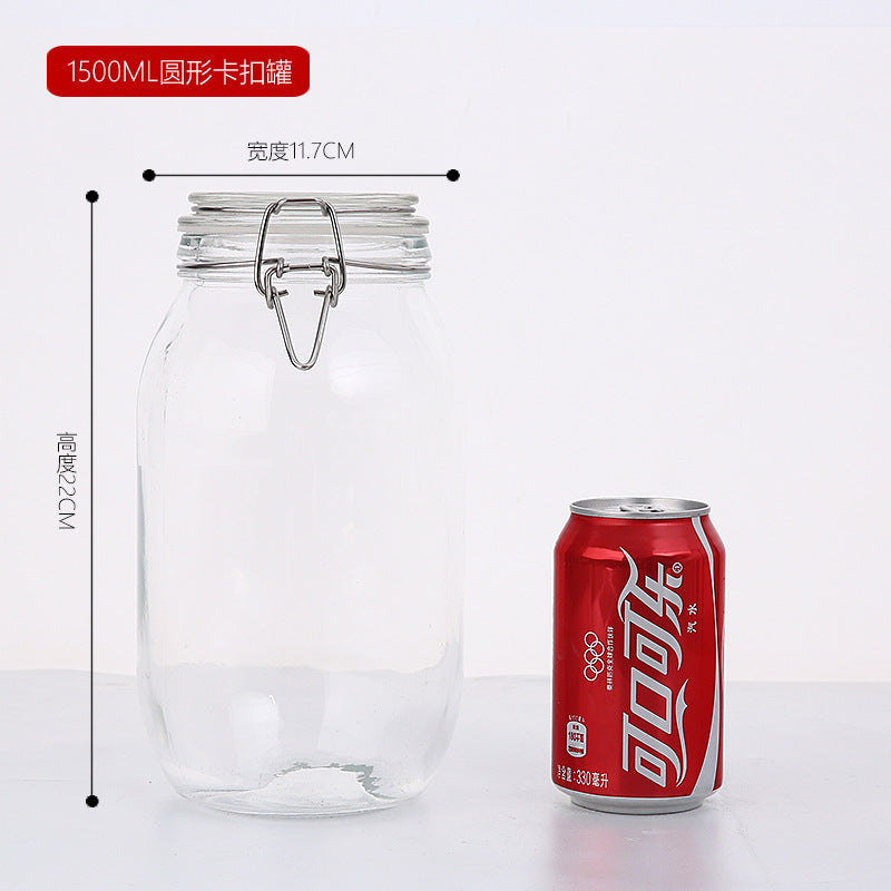 Sealed Jars, Glass Food Grade Bottles,