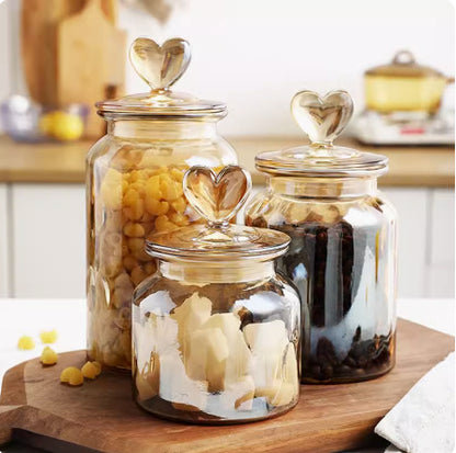 Multifunctional Sealed Storage Glass Jar