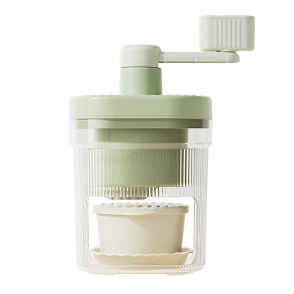 Manual shaved ice machine, small cotton ice machine, household ice crusher, hand crank ice machine, night market stall manufacturers, wholesale