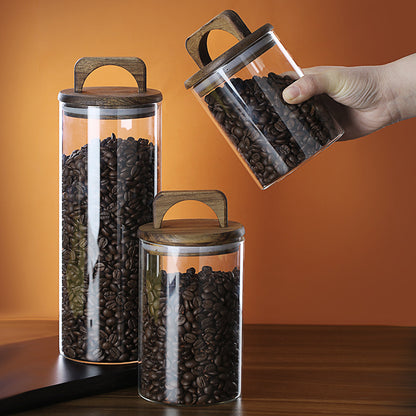 glass storage jars