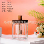 Glass Honey Jar with Lid Sealed
