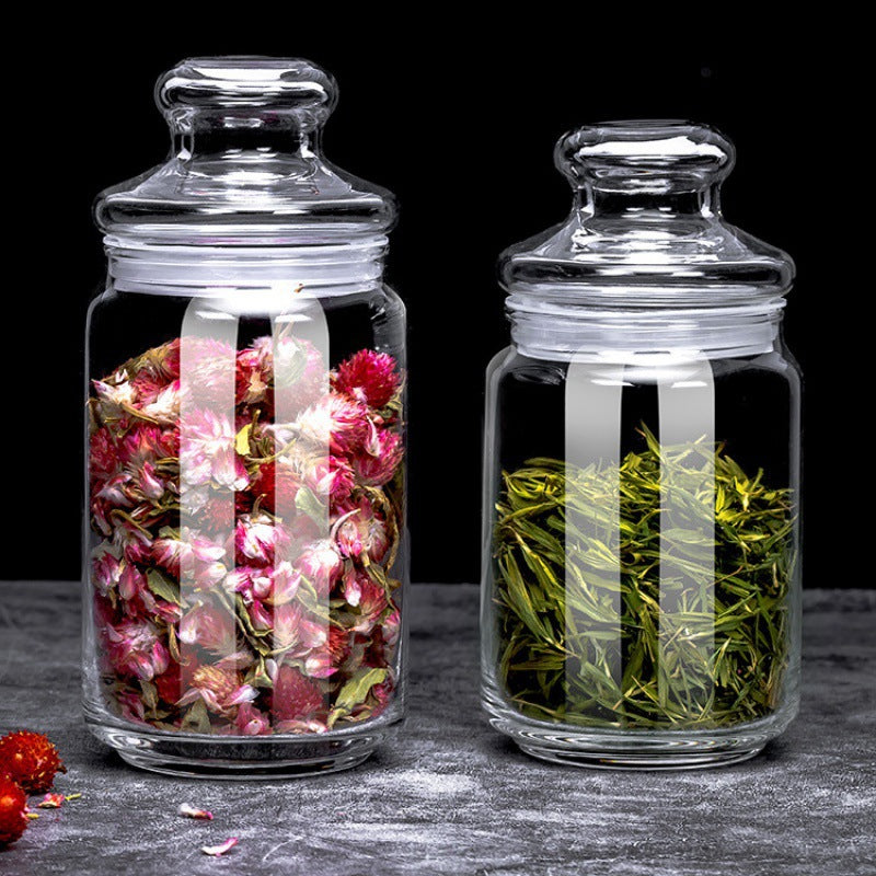 Ocean imported portable sealed glass jar