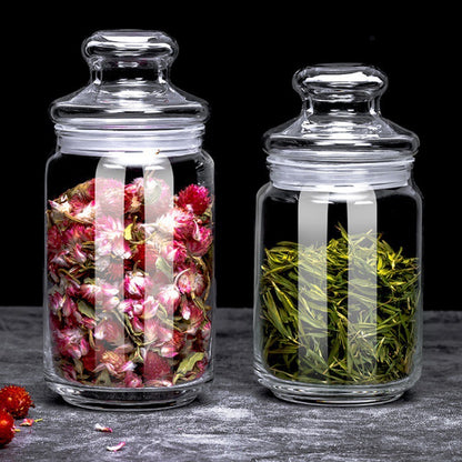 Ocean imported portable sealed glass jar