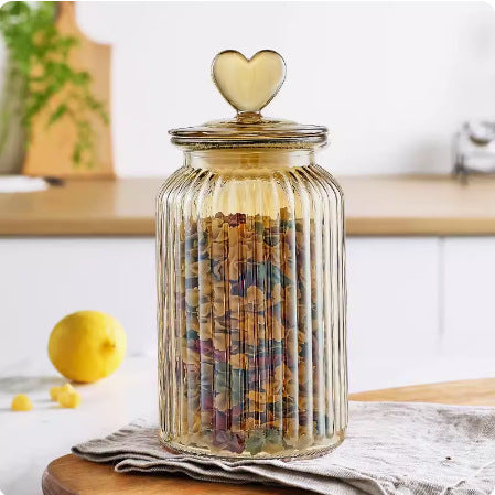 Multifunctional Sealed Storage Glass Jar