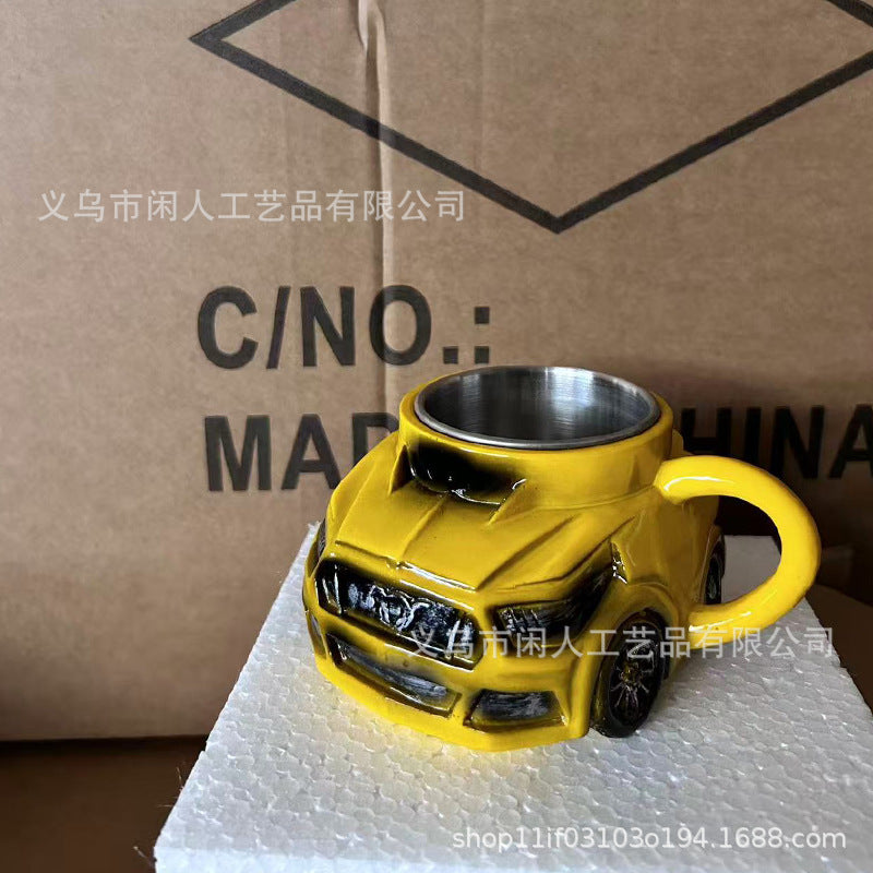 Sports Car Shaped Coffee Mug