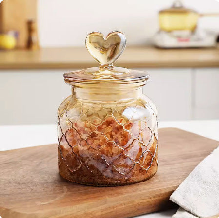 Multifunctional Sealed Storage Glass Jar