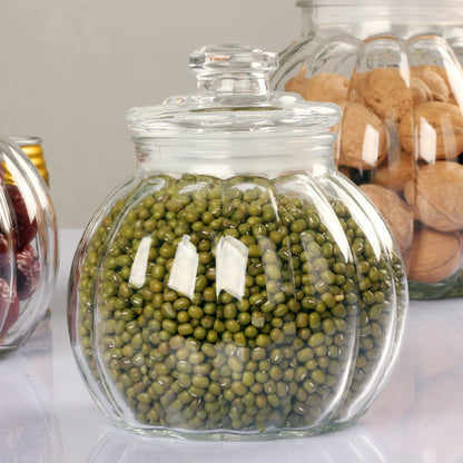 Small Pumpkin Shaped Jars
