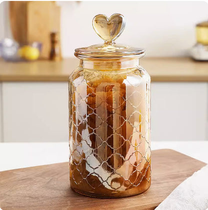 Multifunctional Sealed Storage Glass Jar