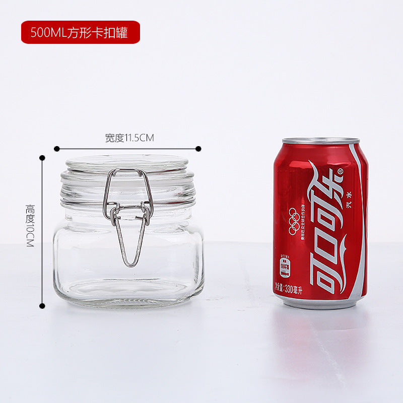 Sealed Jars, Glass Food Grade Bottles,