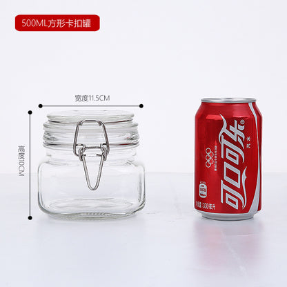 Sealed Jars, Glass Food Grade Bottles,