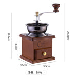 Retro Style Coffee Mill Mini Grinder