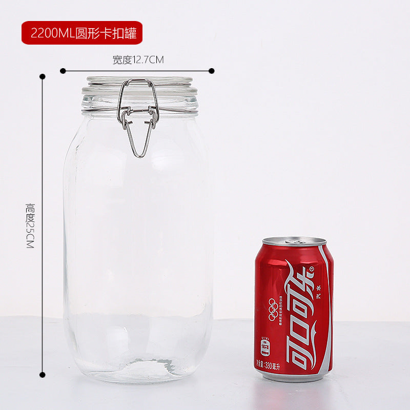 Sealed Jars, Glass Food Grade Bottles,