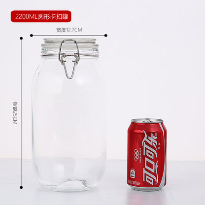 Sealed Jars, Glass Food Grade Bottles,