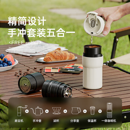 Portable coffee machine