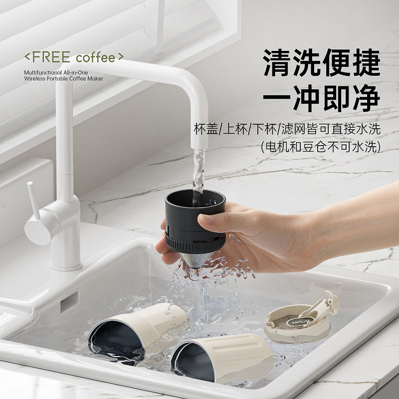 Portable coffee machine