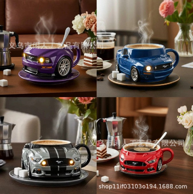 Sports Car Shaped Coffee Mug